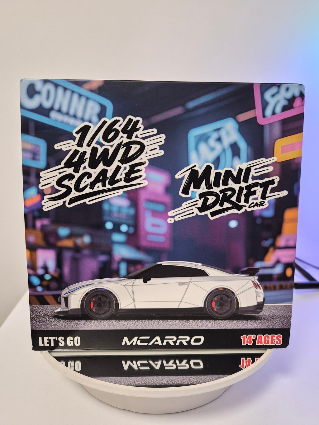 1/64 scale GTR drift rc car